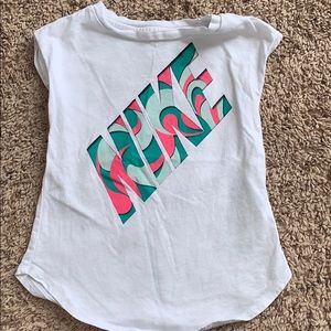 Nike athletic cut toddler t shirt